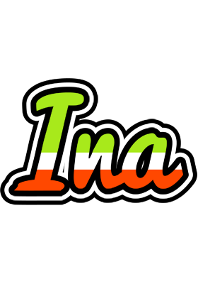 Ina superfun logo