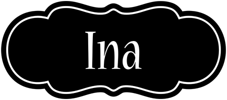 Ina welcome logo