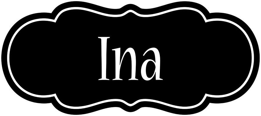 Ina welcome logo