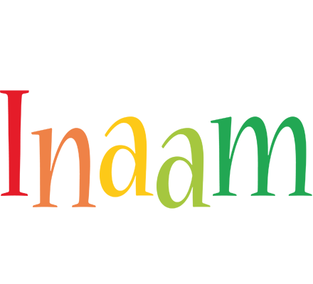 Inaam birthday logo