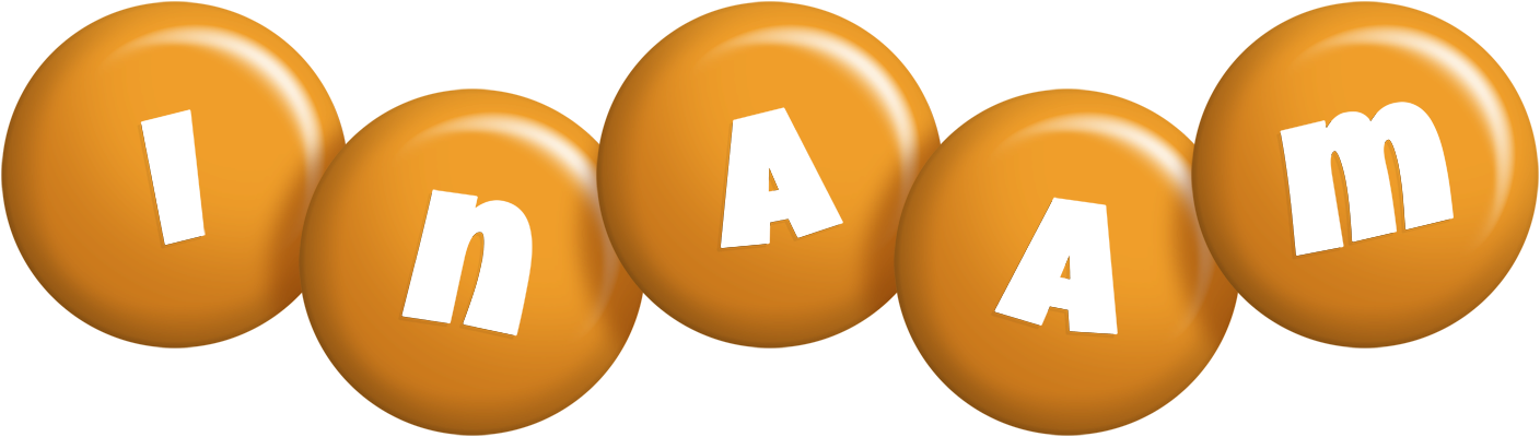 Inaam candy-orange logo