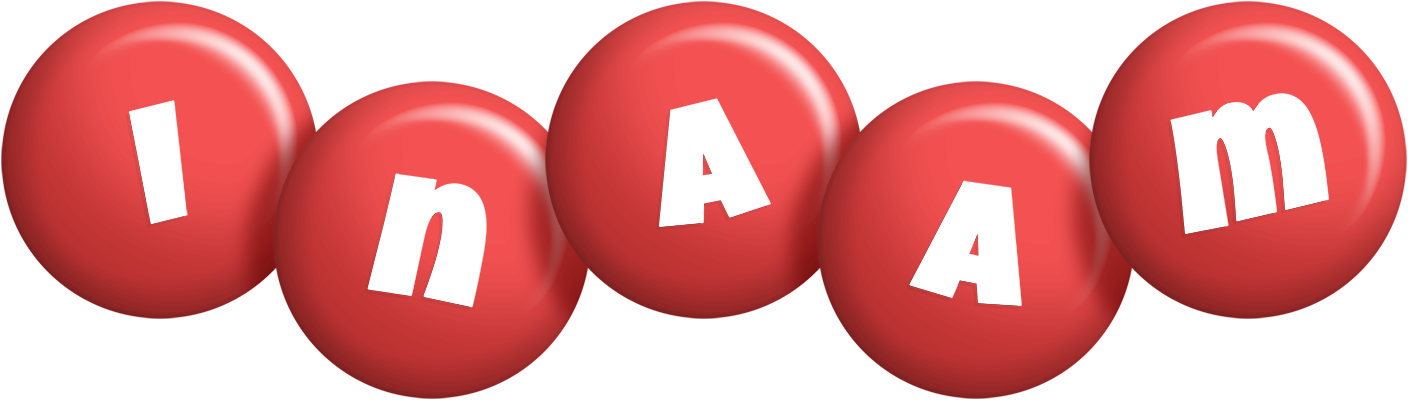 Inaam candy-red logo