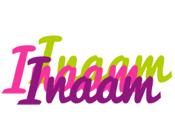 Inaam flowers logo