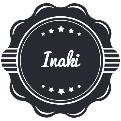 Inaki badge logo