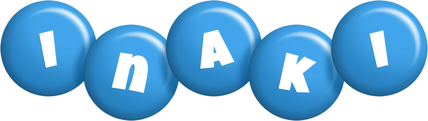 Inaki candy-blue logo
