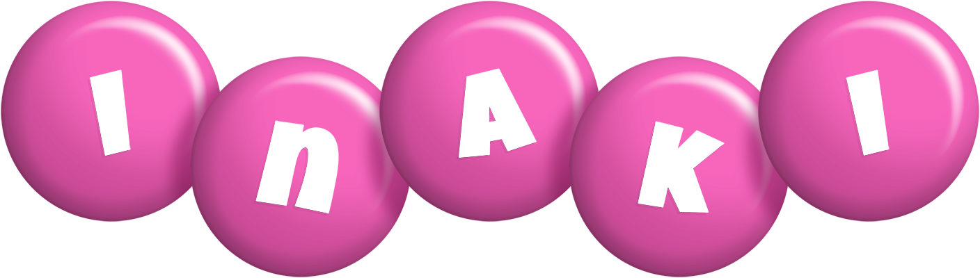 Inaki candy-pink logo