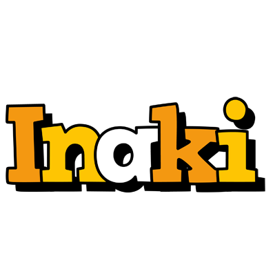 Inaki cartoon logo
