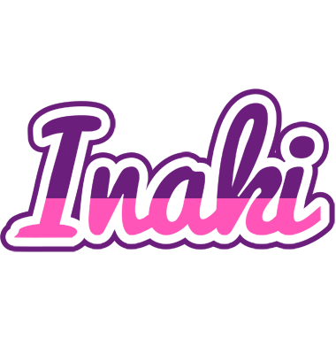Inaki cheerful logo