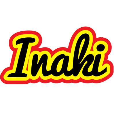 Inaki flaming logo
