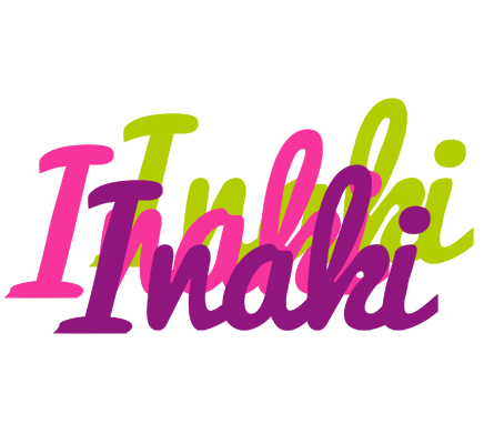 Inaki flowers logo