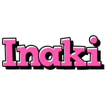 Inaki girlish logo