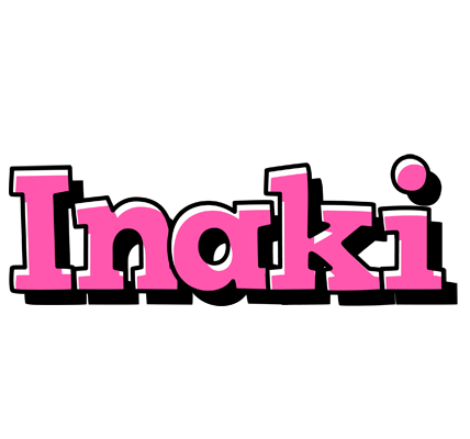 Inaki girlish logo
