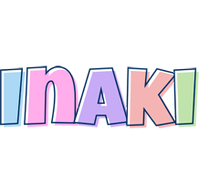 Inaki pastel logo