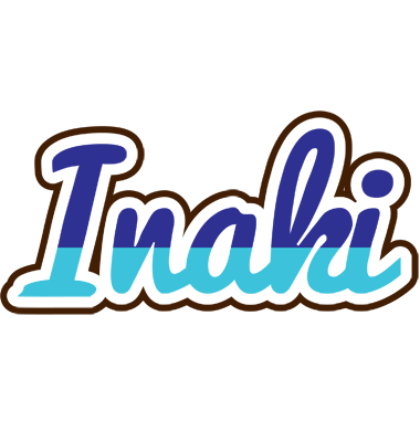 Inaki raining logo