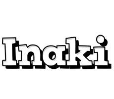 Inaki snowing logo