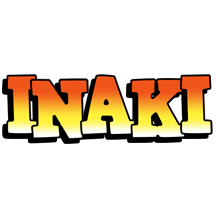 Inaki sunset logo