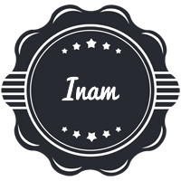 Inam badge logo