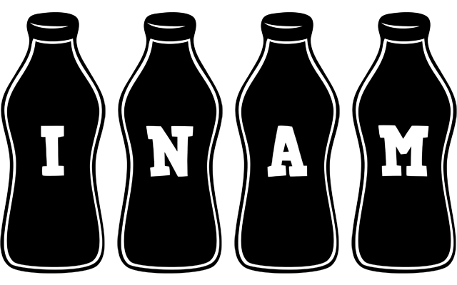 Inam bottle logo