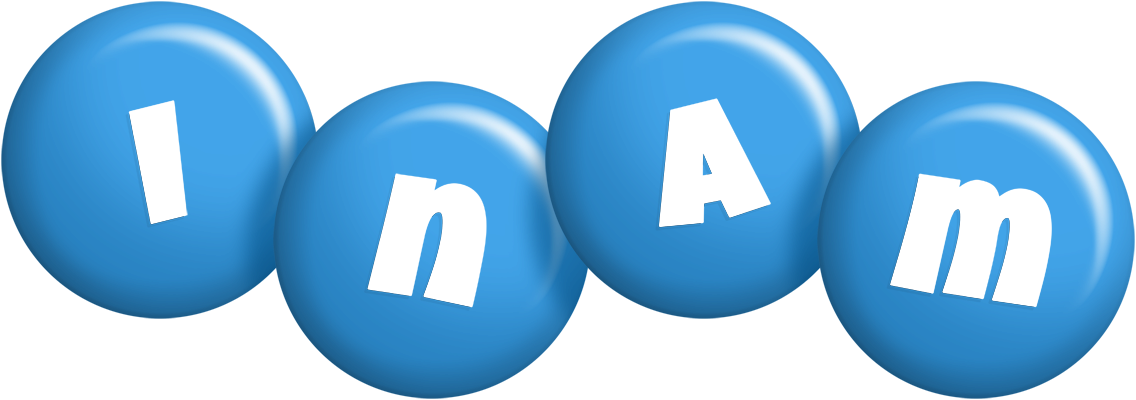 Inam candy-blue logo