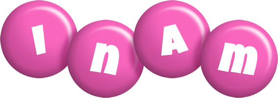 Inam candy-pink logo
