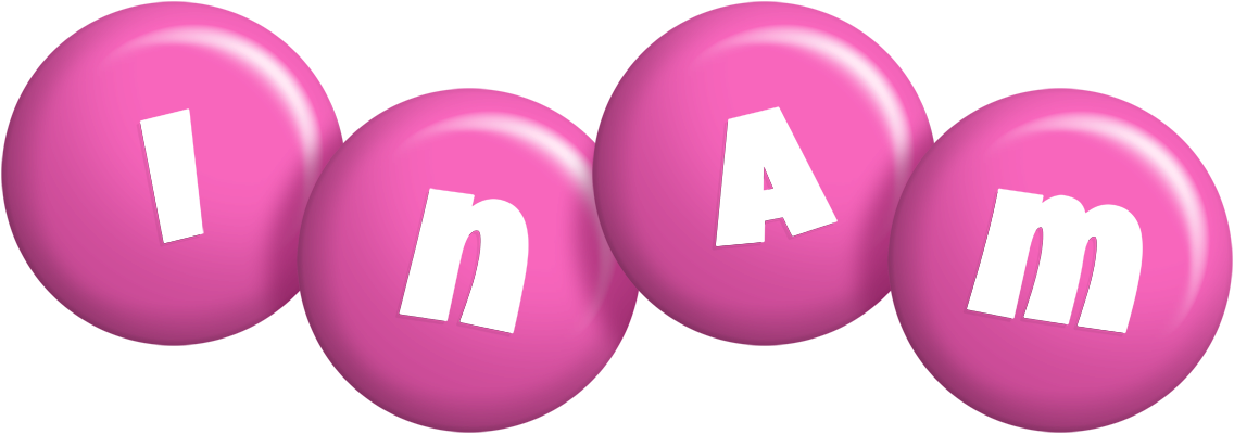 Inam candy-pink logo