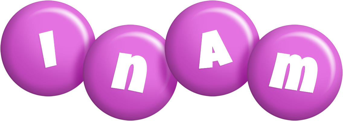 Inam candy-purple logo