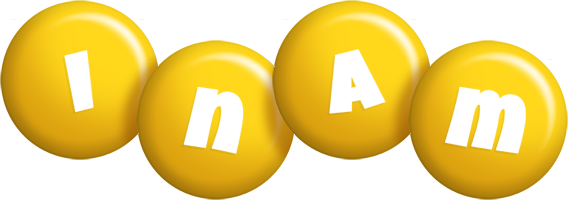 Inam candy-yellow logo