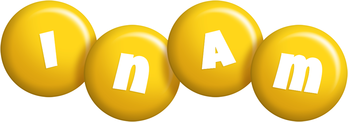 Inam candy-yellow logo