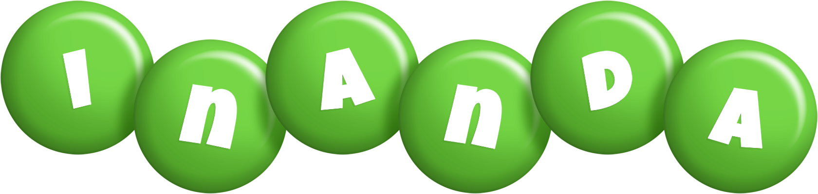 Inanda candy-green logo
