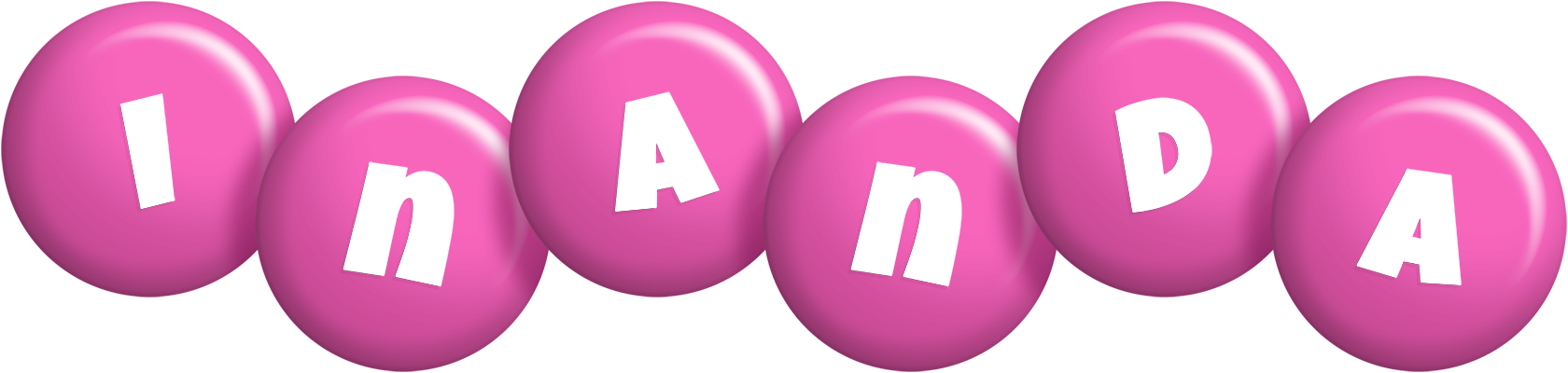 Inanda candy-pink logo
