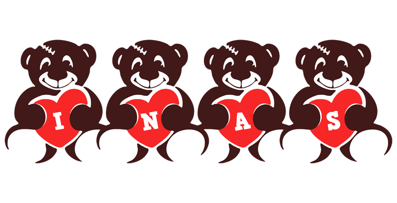 Inas bear logo