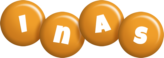 Inas candy-orange logo