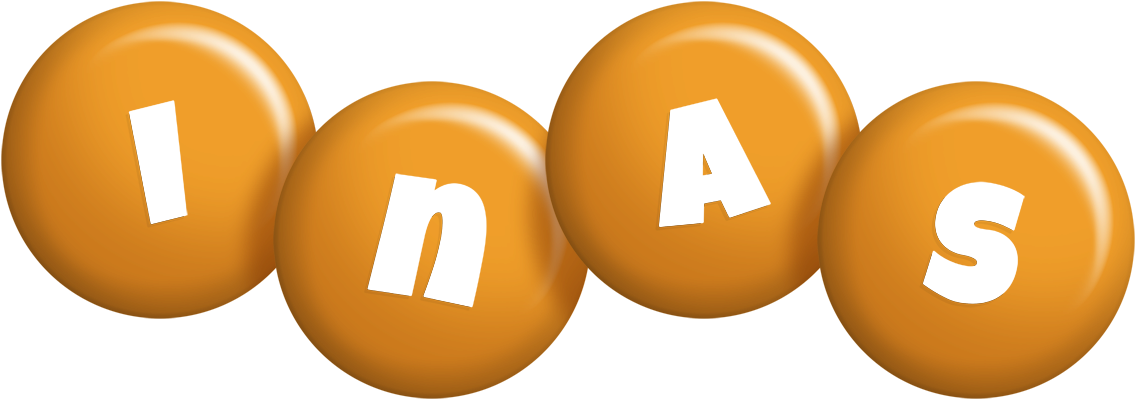 Inas candy-orange logo