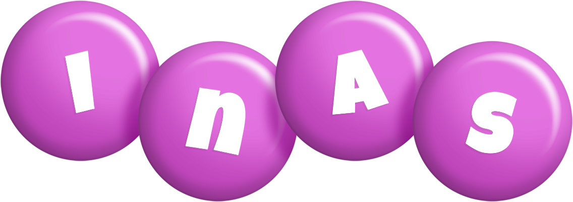 Inas candy-purple logo