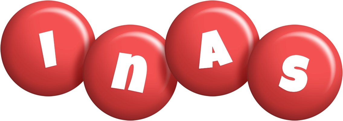 Inas candy-red logo