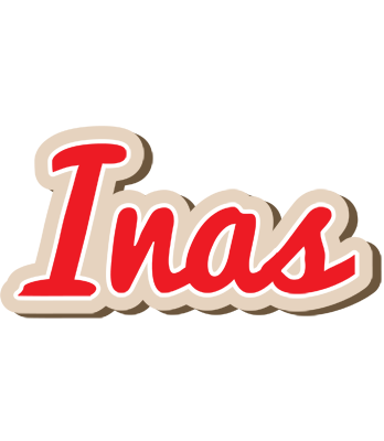 Inas chocolate logo