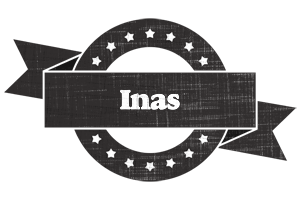 Inas grunge logo