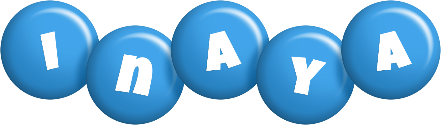 Inaya candy-blue logo