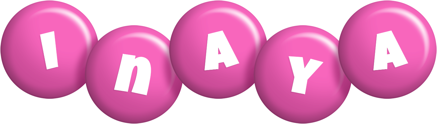 Inaya candy-pink logo