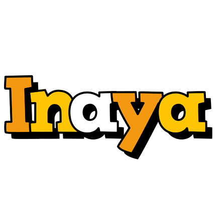 Inaya cartoon logo