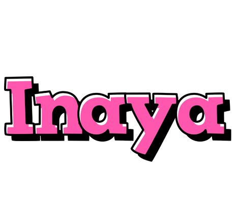 Inaya girlish logo