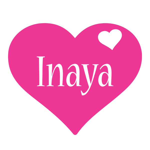 Inaya love-heart logo