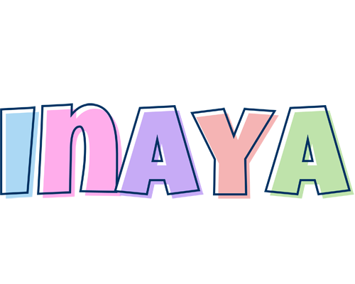 Inaya pastel logo