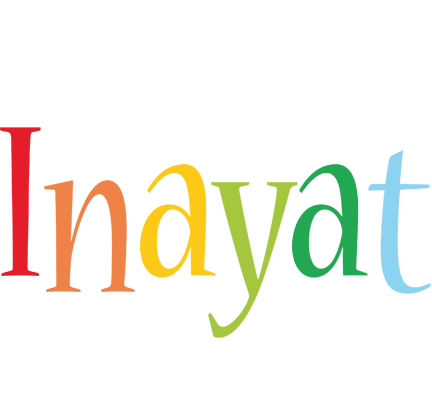 Inayat birthday logo