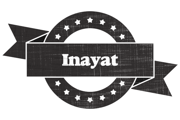 Inayat grunge logo