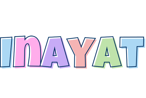 Inayat pastel logo