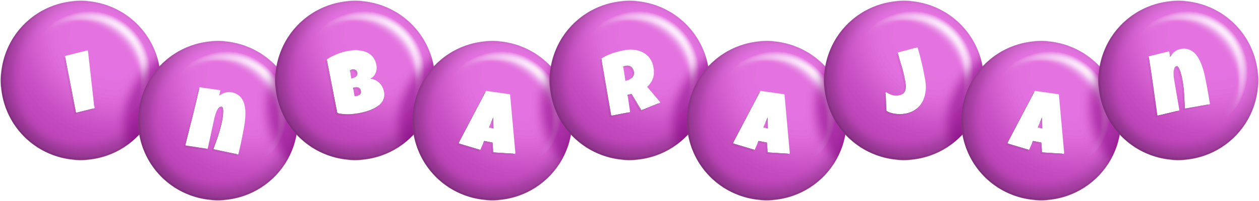 Inbarajan candy-purple logo