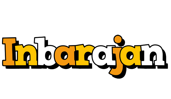 Inbarajan cartoon logo