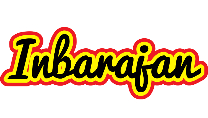 Inbarajan flaming logo