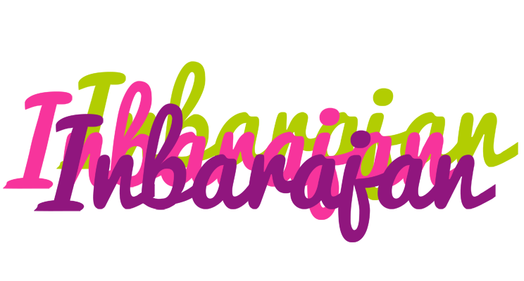 Inbarajan flowers logo